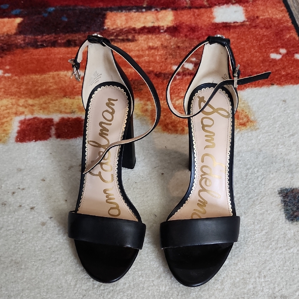 Sam Edelman Yaro Black Women's Heels